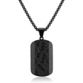 Apex Carbon Tag Necklace