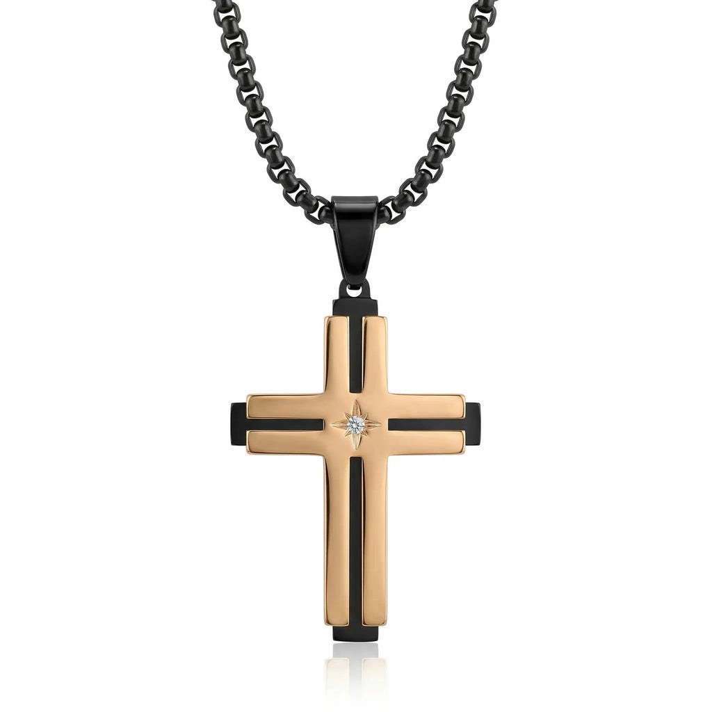Cole Cross Necklace