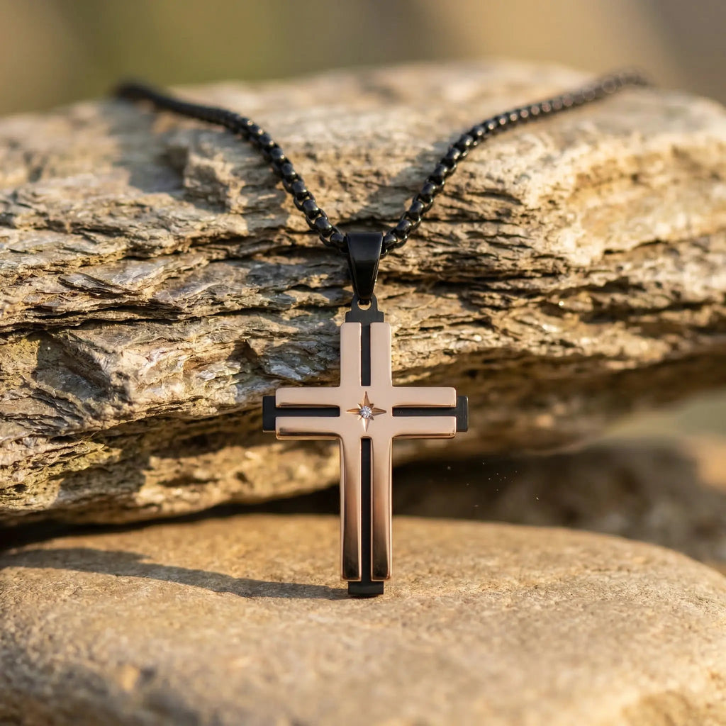 Cole Cross Necklace