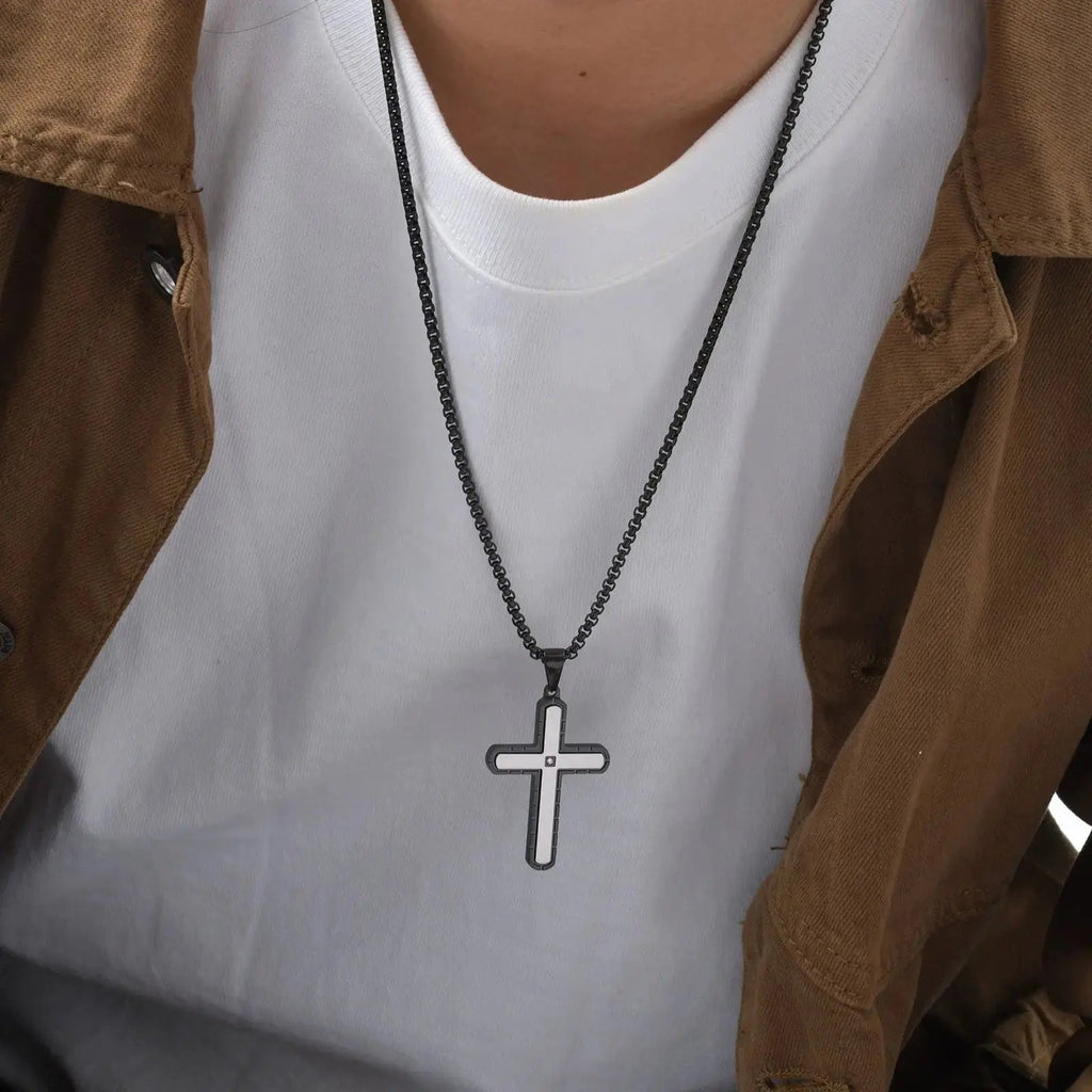 Ebon Cross Necklace