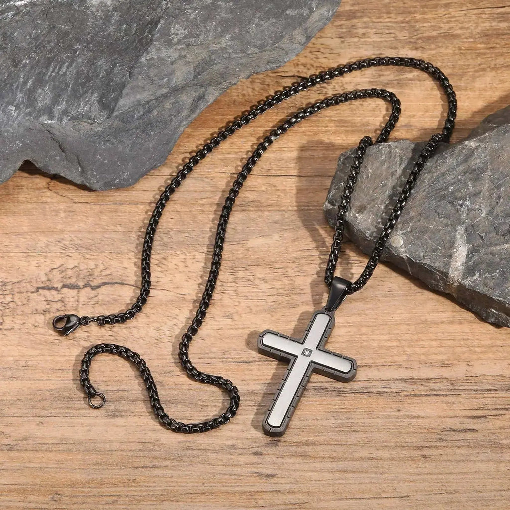 Ebon Cross Necklace