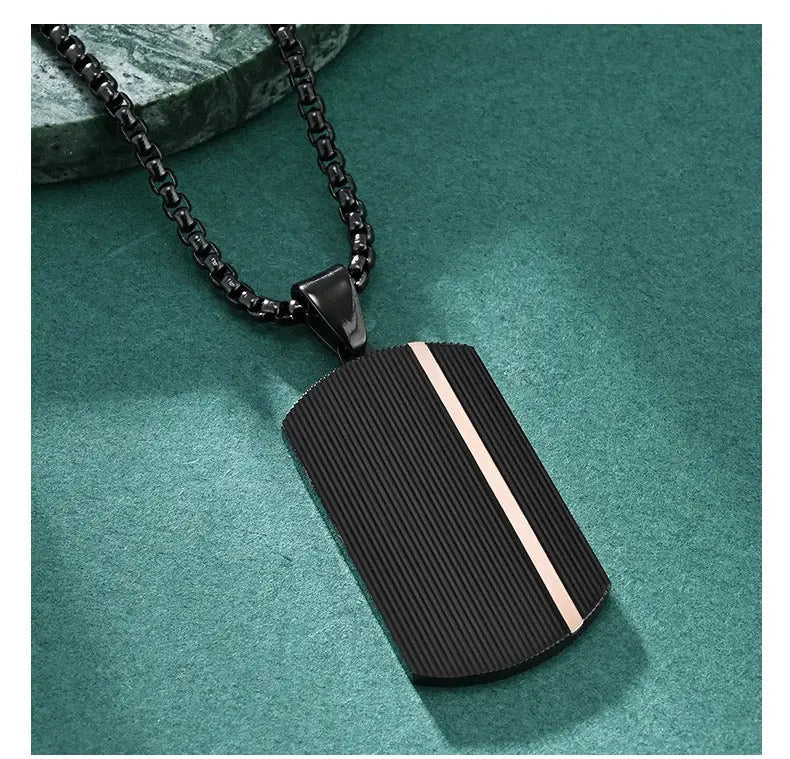 El Camino Dog Tag Necklace