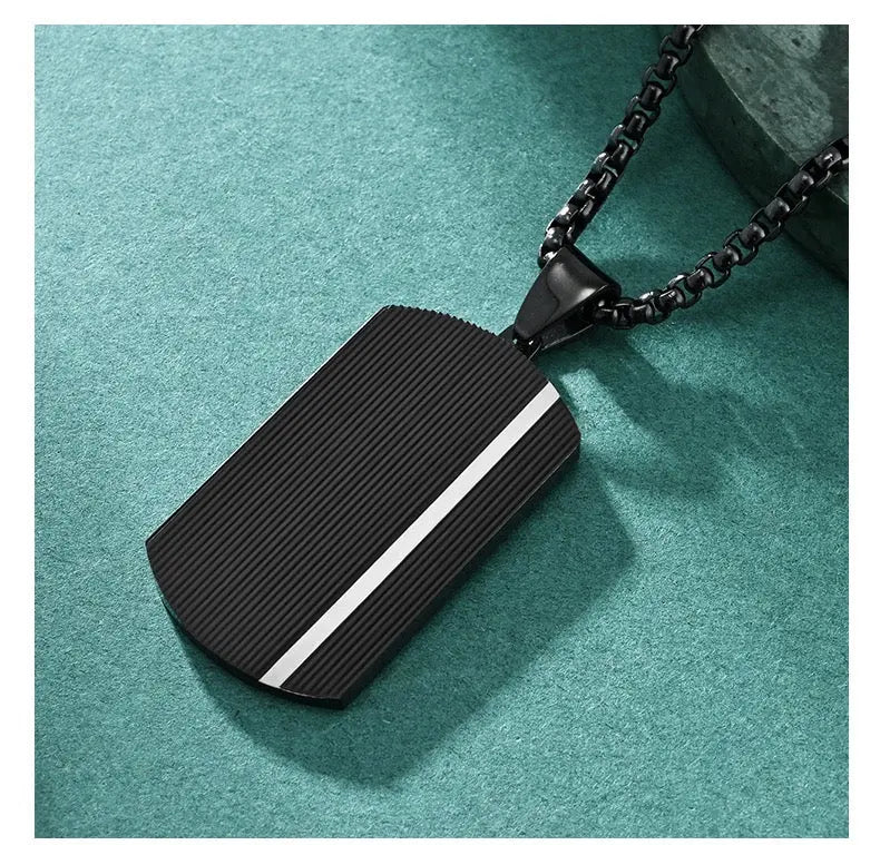 El Camino Dog Tag Necklace