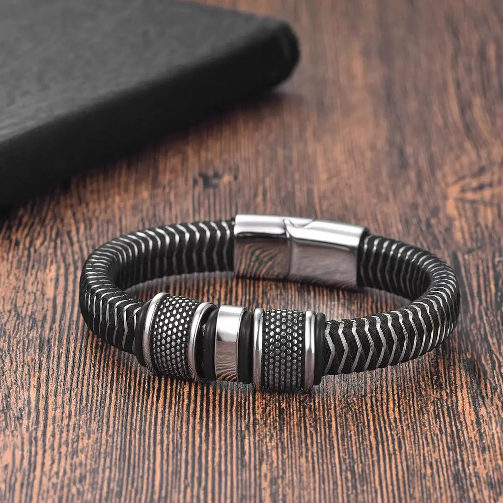 Farren Men's Cuff in Noir