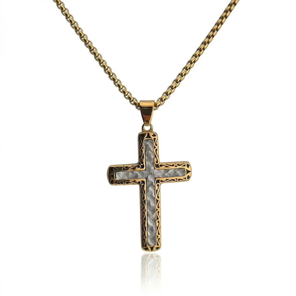 Imperial Grace Cross Necklace