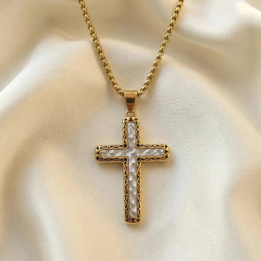Imperial Grace Cross Necklace