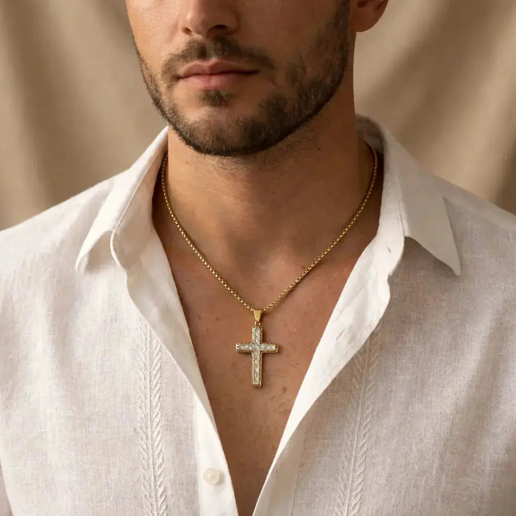 Imperial Grace Cross Necklace