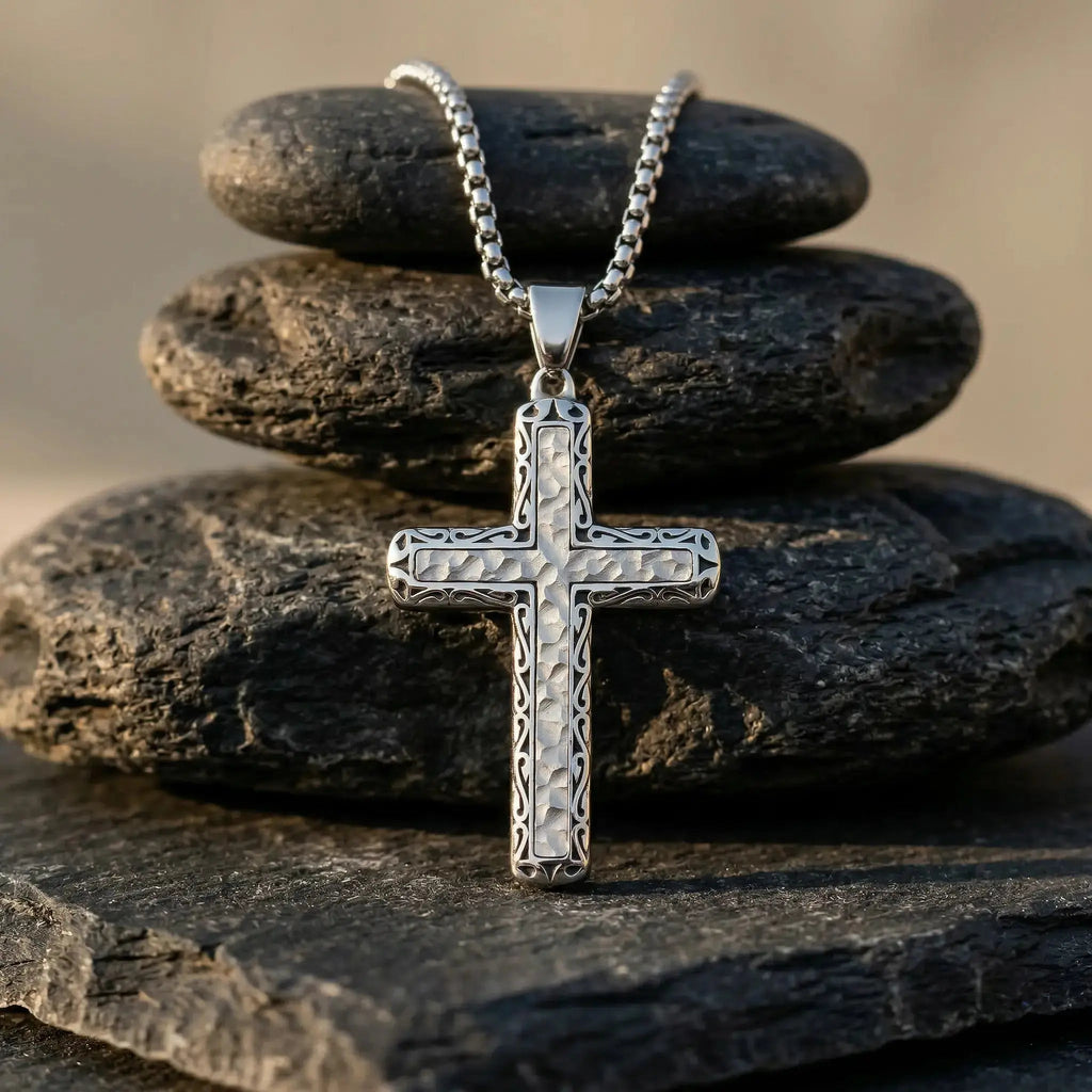 Imperial Grace Cross Necklace