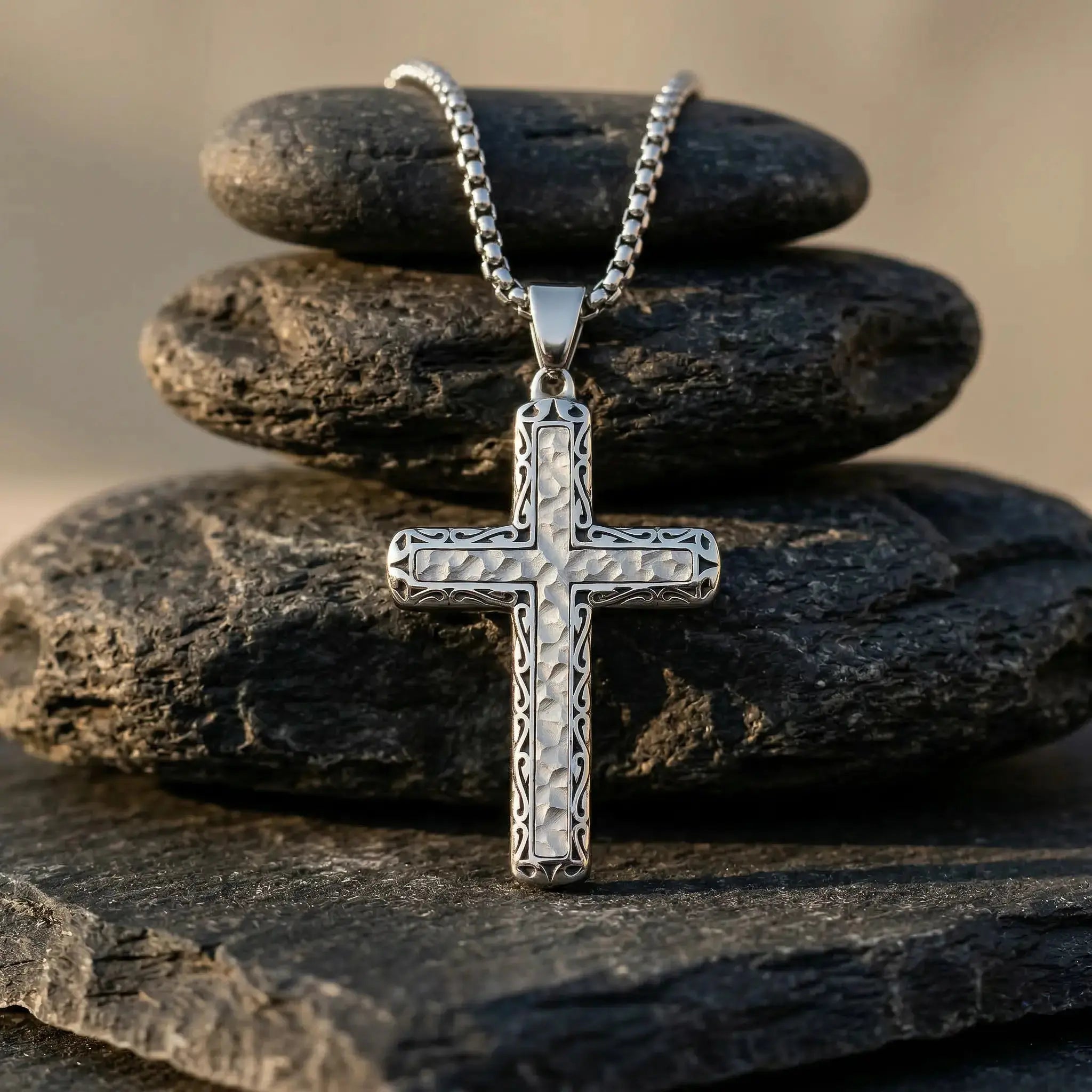 Imperial Grace Cross Necklace
