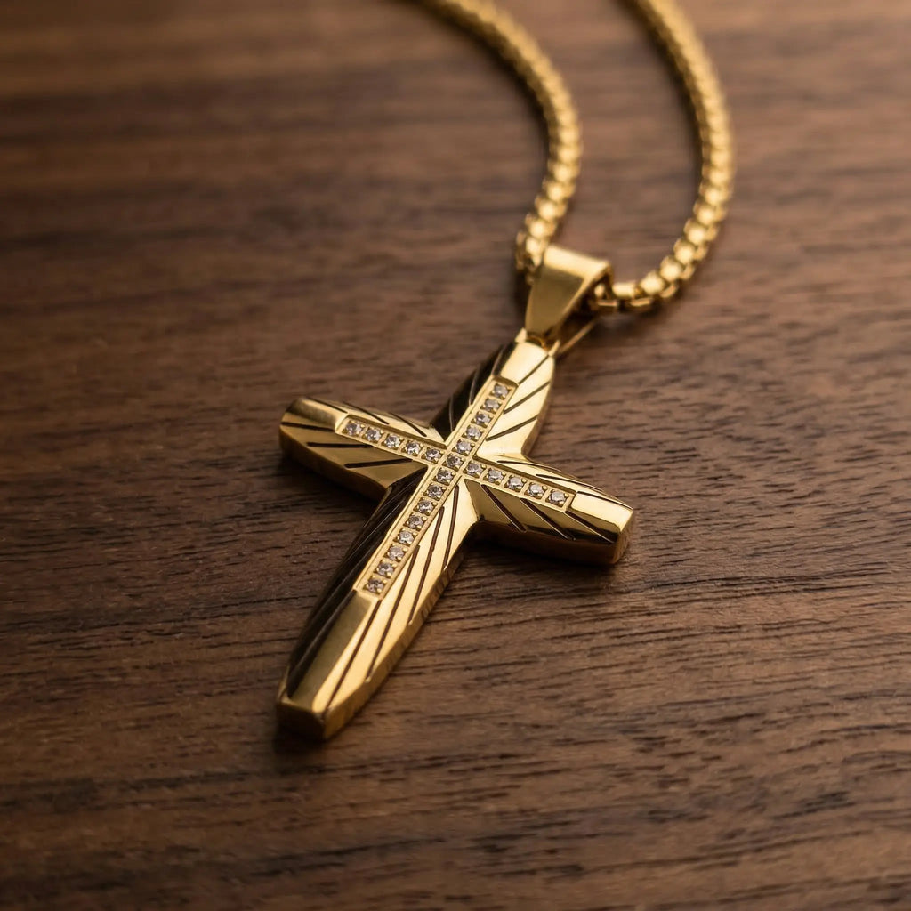 Logan Cross Necklace