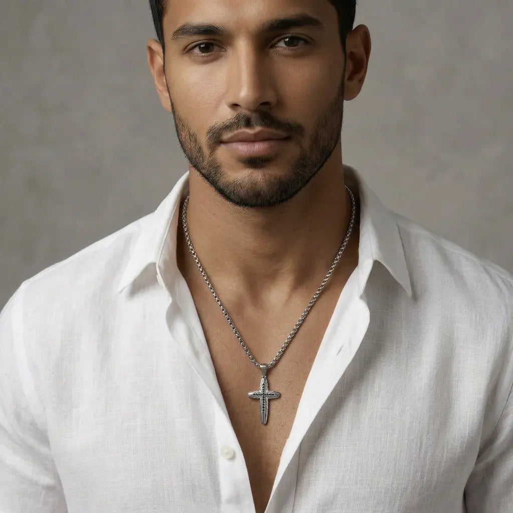 Logan Cross Necklace