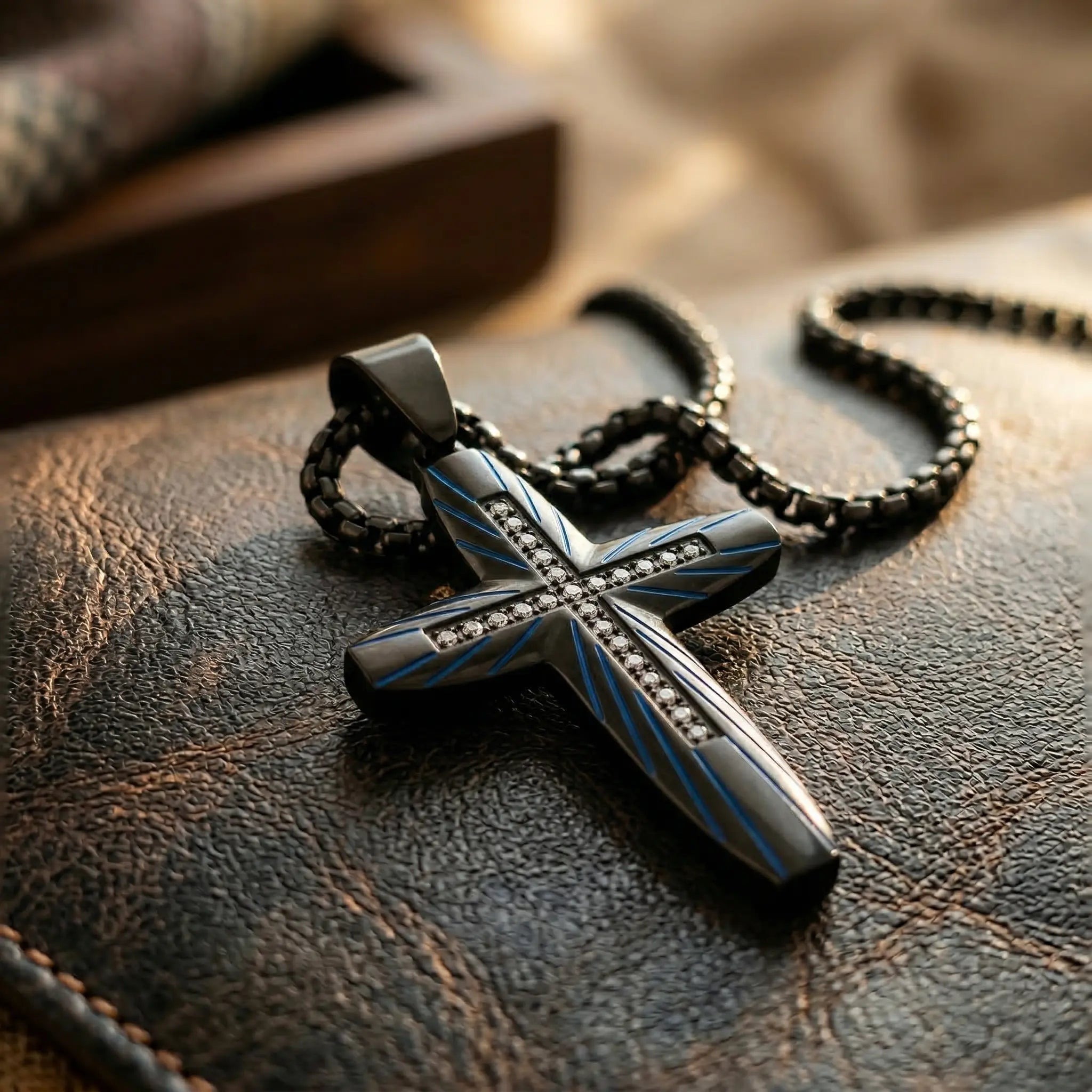 Logan Cross Necklace