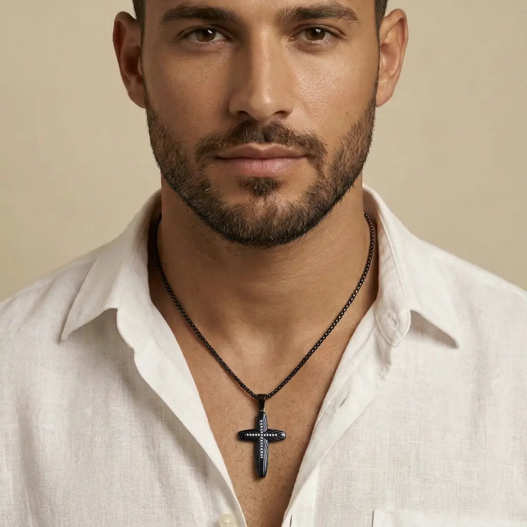 Logan Cross Necklace