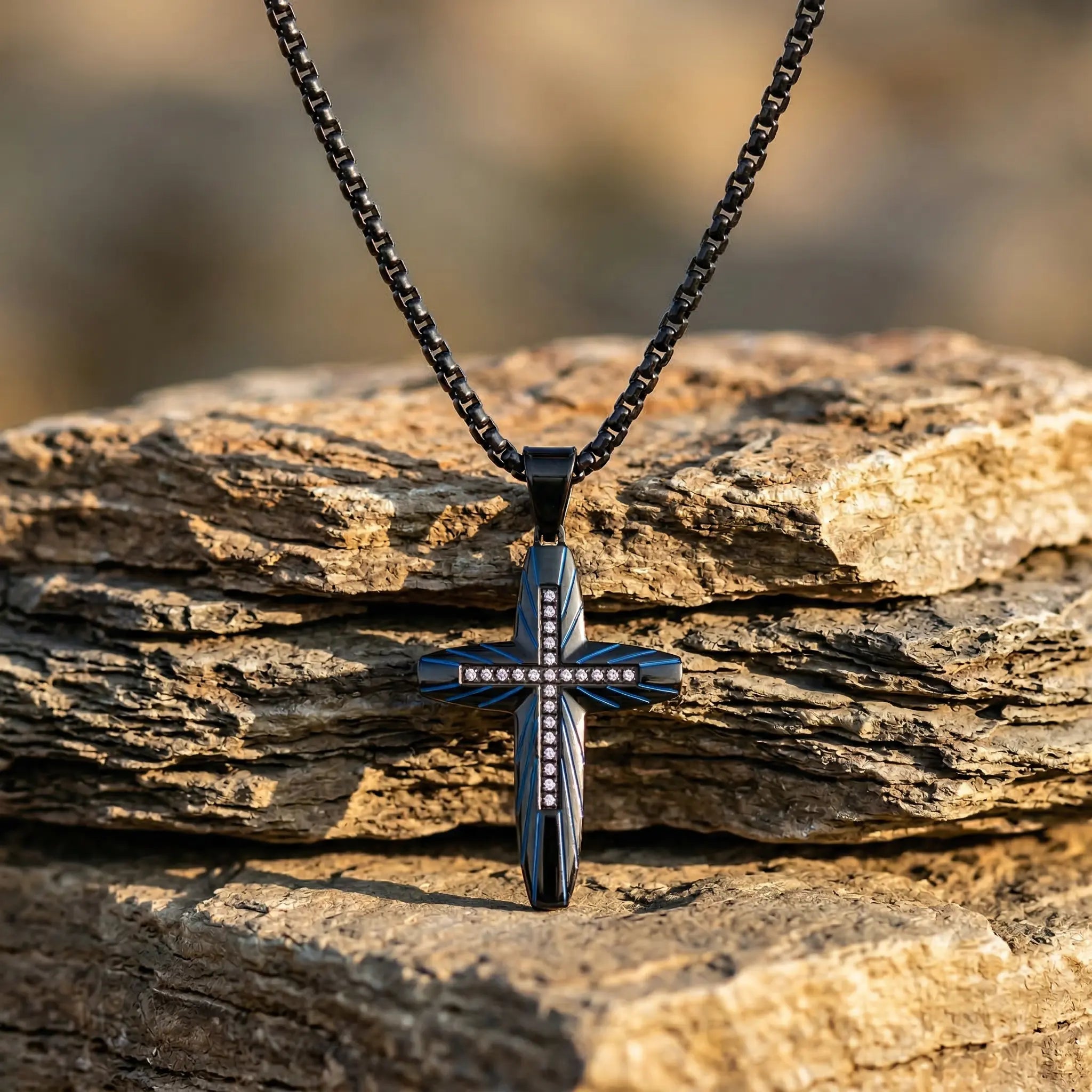 Logan Cross Necklace